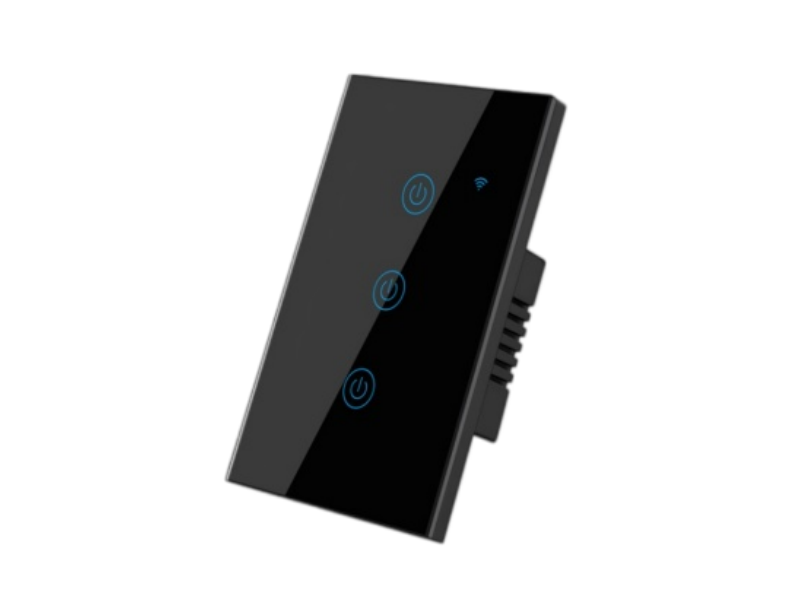 EweLink Smart Wall Switches Tempered Glass Panel 1-4 Gang No Neutral Needed