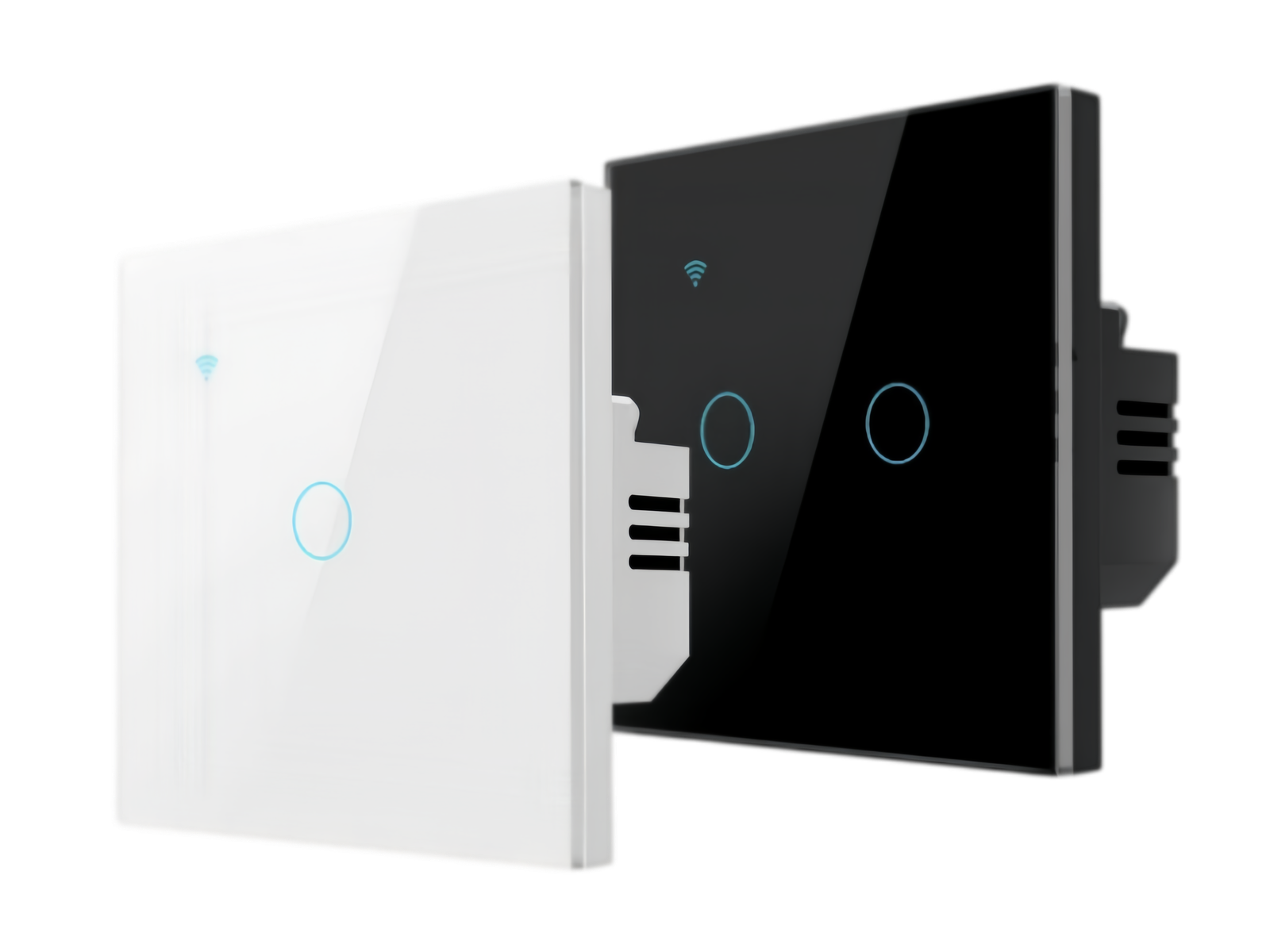 Matter WiFi Smart Wall Switch 1‑4 Gang, Smart Life Apple Home Alexa