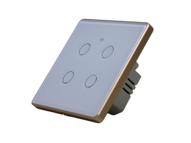 2.5D Concave Glass Touch 40A Smart Wall Switch | EU UK Standard